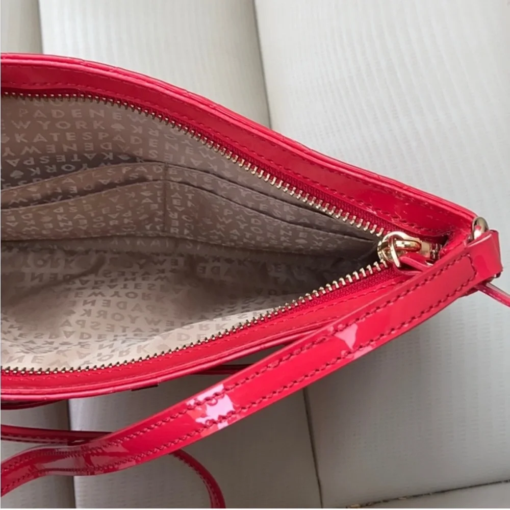 ♠️Kate Spade ♠️ Beautiful Red Crossbody Bag Purse Sachel Vintage